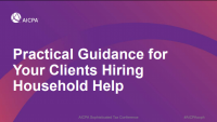 Practical Guidance for Your Clients Hiring Household Help (Sponsored by GTM Payroll Services)