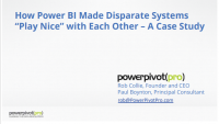 How Power BI Made Disparate Systems "Play Nice" with Each Other