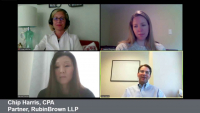 Welcome, followed by Advocacy Update & Exploring Mindfulness and Well-being with a CPA icon