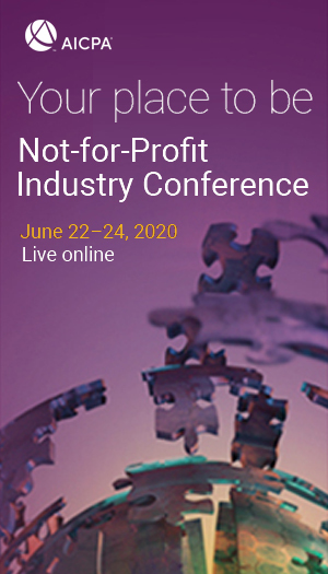 AICPA Not-for-Profit Industry Conference 2020 icon