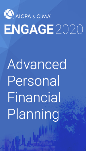 Advanced Personal Financial Planning (as part of ENGAGE 2020)
