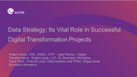 Data Strategy: Its Vital Role in Successful Digital Transformation Projects icon