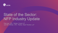 State of the Sector: NFP Industry Update