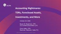 Accounting Nightmares