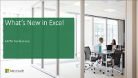 Sponsor Solution Session: What’s New in Microsoft Excel (Sponsored by Microsoft)