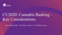 Cannabis Banking - Key Considerations