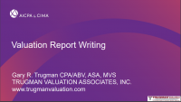 Valuation Report Writing Workshop icon