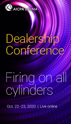 AICPA Dealership Conference 2020
