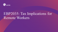 Tax Implications for Remote Workers