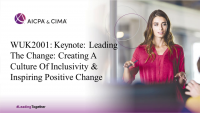 Keynote: Leading The Change: Creating A Culture Of Inclusivity & Inspiring Positive Change (12pm BST)