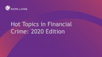 Hot Topics in Financial Crime: 2020 Edition