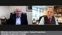 Welcome and Keynote Presentation: Taxing Perspectives: Hindsight, Insight and Foresight icon