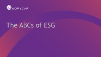 The ABCs of ESG