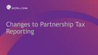 Changes to Partnership Tax Reporting