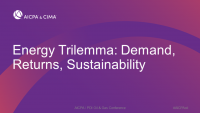Energy Trilemma: Demand, Returns, Sustainability icon