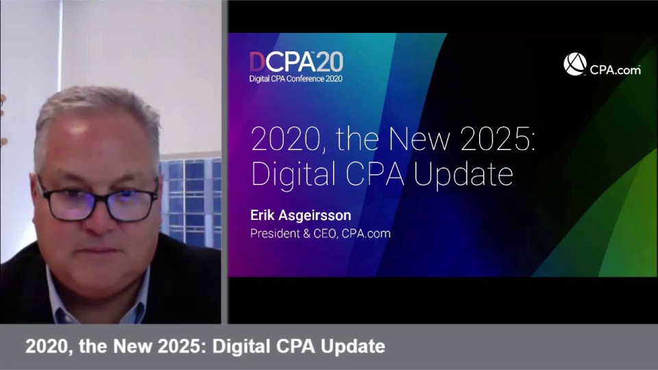 2020, the New 2025 Digital CPA Update