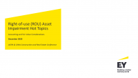 Right-of-use (ROU) Asset Impairment Hot Topics - Accounting and Fair Value Considerations