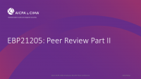 Peer Review Part II icon
