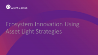 Ecosystem Innovation Using Asset Light Strategies icon