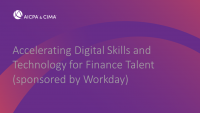 Accelerating Digital Skills and Technology for Finance Talent (sponsored by Workday) icon