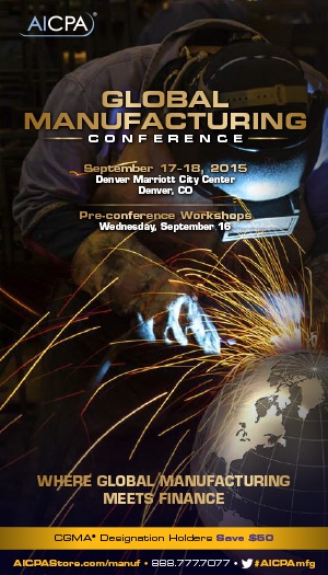 Global Manufacturing Conference 2015