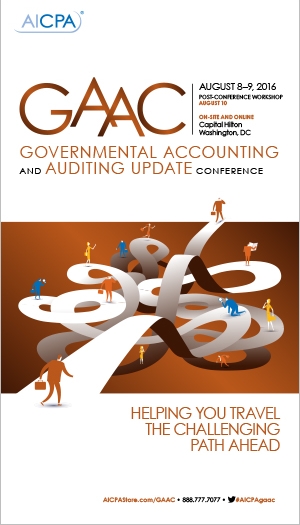Governmental Accounting and Auditing Update Conference 2016 icon