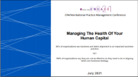 FMA2106. Managing the Health of Your Human Capital