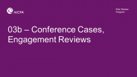 Engagement Review Conference Cases