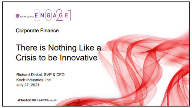 FIN2103. There is Nothing like a Crisis to be Innovative