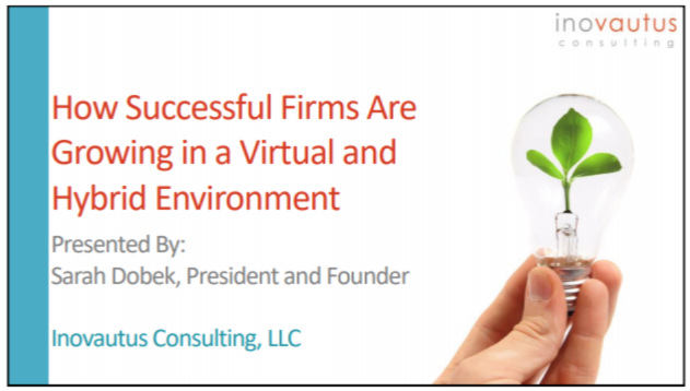 ENG2132. How Successful Firms are Growing in a Virtual and Hybrid Environment