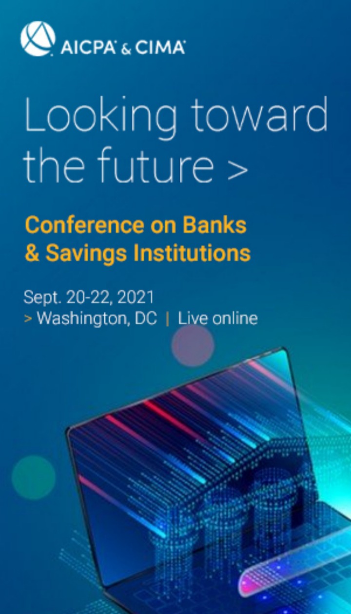 2021 AICPA & CIMA Conference on Banks & Savings Institutions icon