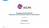 Emerging from the Pandemic: What Does the “New Normal” Mean for Credit Unions? icon