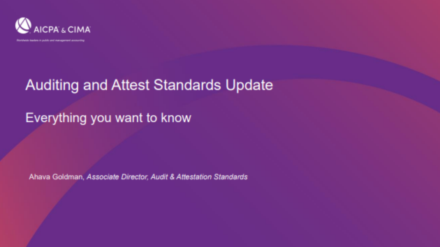 Auditing & Assurance Standards Update