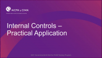 Internal Control over Compliance: A Step-by-Step Approach icon