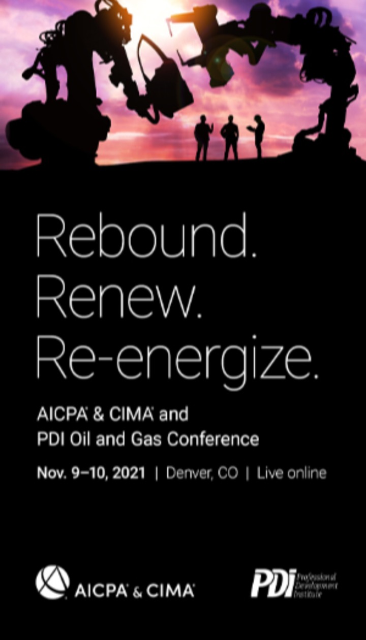 2021 AICPA & CIMA | PDI Oil & Gas Conference icon