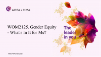 Gender Equity - What's In It for Me?