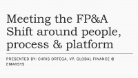 Meeting the FP&A Shift around People, Process and Platform