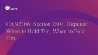 Section 280E Disputes: When to Hold 'Em, When to Fold 'Em icon