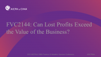 Can Lost Profits Exceed the Value of the Business?