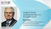 Keynote: Profession Update, Adapt & Thrive: Leading Change in a Complex World icon