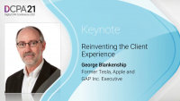 Welcome and Announcements | Keynote: Remove Barriers to Reinvent the Client Experience icon