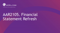 Financial Statement Refresh icon