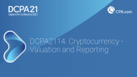 Cryptocurrency - Valuation and Reporting