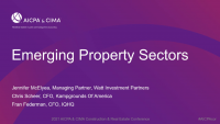 Emerging Property Sectors
