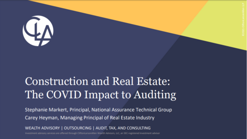 COVID-19 Audit Implications