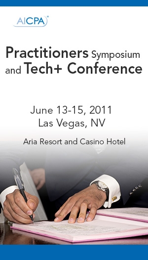 AICPA Practitioners Symposium and AICPA Tech+ Information Technology Conference 2011 icon