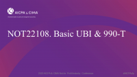 Basic UBI & 990-T icon