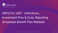 UBIT - Definitions, Investment Pros & Cons, Reporting (Employee Benefit Plan Related) icon