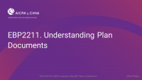 Understanding Plan Documents