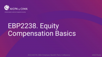 Equity Compensation Basics